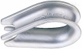 Crosby G411, G414 (SS414 Stainless) Wire Rope Thimbles - for Rope Sizes Ranging 3mm to 32mm