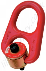 Crosby 'HR1000M' & 'HR1000' Heavy Duty Swivel Hoist Ring, Metric & Imperial Thread Options, WLL Range from 400kg to 13,750kg