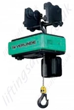 Hooked or fitted onto a push or chain driven trolley.