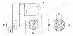 Crosby Hr100 Dimensions