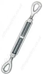 Crosby 'HG226' Eye & Eye Turnbuckles Certified for Lifting Applications, WLL Range from 230kg to 34,000kg