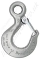 Crosby 'L1327' Grade 10 Eye Hoist Hook, WLL Range from 1400kg to 10,300kg