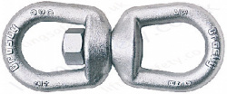 Crosby 'G402' Forged Oval Eye Chain Swivel, WLL Range from 1630kg to 20,500kg
