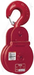 Crosby 'C720' Heavy Duty Pulley Sheave Snatch Block with Hook, WLL 6300kg