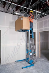 Genie GL with Straddle Base used for Ducting Installation