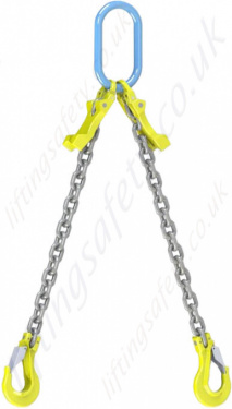 3 mtr x 4 leg 8 mm Lifting Chain Sling 4.25 tonne  To EN818-4 