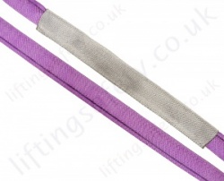 Purple / 8 Ft Long / En30X8' / 2,600 Lbs Vertical American Industrial / 5/8 Width/Endless Polyester Round Sling 