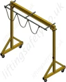 Steel Gantry With Castors