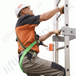 Soll "Vi-Go" Wire Line Vertical Fall Arrest Cable Lifeline. The Vigo System can be installed by the end user!