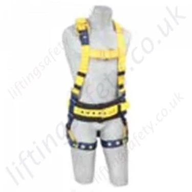 SALA "Delta II Basic" Derrick Harness. Oil Workers Fall Arrest Harness with Front and rear 'D' Rings & Work Positioning Belt