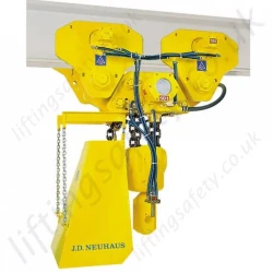 JDN Monorail Air Hoist - Range from 1000kg to 100,000kg