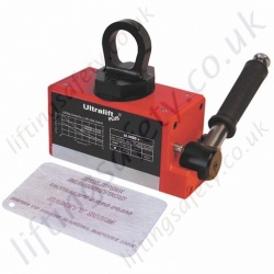 Eclipse Magnetics Ultralift Plus Safety Lifting Magnet - Range from 50kg to 2000kg (With safety shim!)