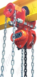 Tiger Chain Hoist with Integrated Geared Trolley