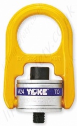 Yoke Swivel Hoist Ring, Swivel Lifting Eye with Washer (Not Bearing) UNC Imperial Thread - Range from 800lbs to 30000lbs