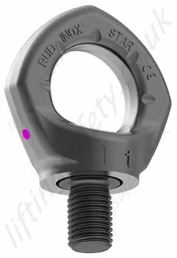 RUD "INOX-STAR" Stainless Steel Swivel Eye Bolt