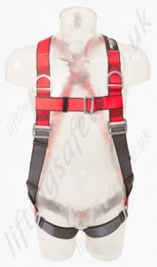 Protecta "Pro" Fall Arrest Harness with Rear and Shoulder 'D' Rings, Size: S to XL