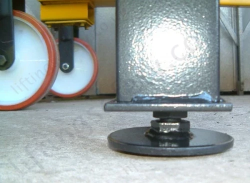optional jacking feet optional jacking feet