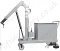 Ss Pivot Arm Hand Winch Floor Crane
