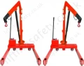 Articulating Arm Fixed Leg Crane