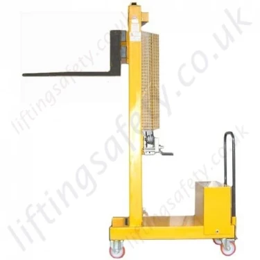 MANUAL OR POWERED - Fork Lift Truck with Tines Counterbalanced Workshop Lifter, Hand or Powered Lift & Travel. Many options. 