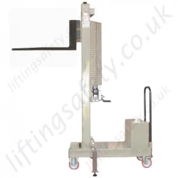 Stainless Hand Winch Lift Fork Crane 