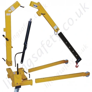 MANUAL - Modular, Knock Down Folding Floor Cranes - Range to 2000kg 