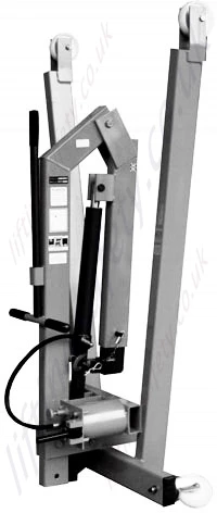 Heavy Duty Stainless Folded Floor Crane