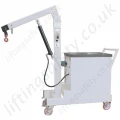 Stainless Steel Power Lift Floor Crane