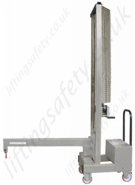 Stainless Floor Crane - Hand Winch Lift Stainless Floor Crane - Hand Winch Lift