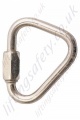 Protecta "AJ509" Stainless Steel Delta Quick Link. Breaking Strength 12kN. H 56mm, W 47mm. 6.5mm Thick - Gate Opening 7.5mm 