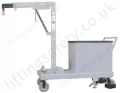 Stainless Steel RIgid Arm Floor Crane