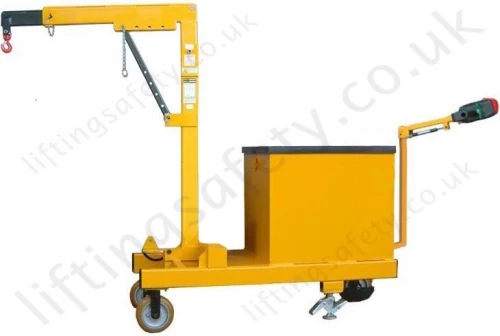 Power Drive Counterbalance Floor Crane Power Drive Counterbalance Floor Crane