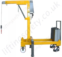 Rigid Arm with Hand Hoist 