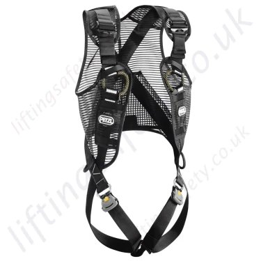 Petzl Newton FJB "Fast Jak Black" 1 Point Fall Arrest Harness with Front Loops