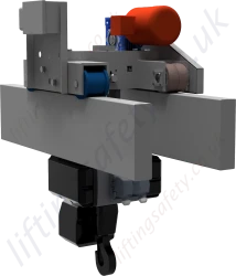 Powered Trolley Double Beam With Hoist