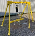 Tripod Gantry with Spreader Beam and Example Hoist