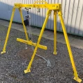 Tripod Gantry with Spreader Beam and Example Hoist