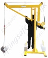Portable Counterbalance Free Standing Davit Arm / Swing Jib Crane 50kg or 125kg