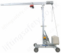 Portable Mini Cranes, 360 Degree Rotation, 5 metre Reach and Upto 6m Hook Height, 400kg Capacity