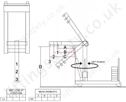 Pivot Arm Dimensional Drawing