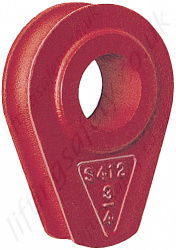 Crosby 'S412' Solid Wire Rope Thimbles, Size Range for 13mm to 35mm Rope Dia.