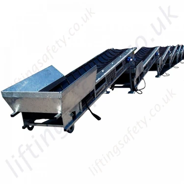 Pfaff Silberblau Mini-Maxi Conveyor Belt Capacities of 50000kg Per Hour