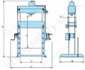 Pfaff HWPHP Workshop press Dims