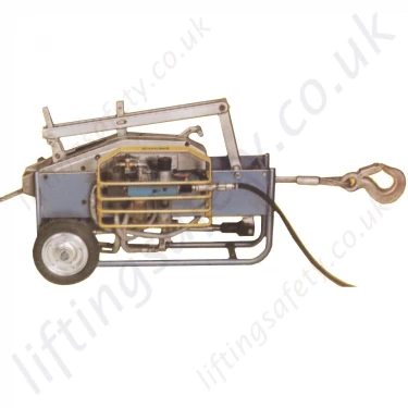 Tractel "TU32P" Pneumatic Tirfor, Compressed Air Lifting and Pulling Machine with Infinite Height Of Lift - 3200kg