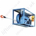 Tractel Tirak Mobile Lifting Hoist In Heavy Duty Frame with Cable Reeling Drum - Range from 300kg to 3000kg