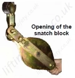 Tractel EH single side opening block 2