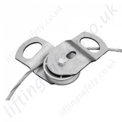 Tractel "EC" Swing Cheek Scissor Type Pulley - Range from 1600kg to 8000kg