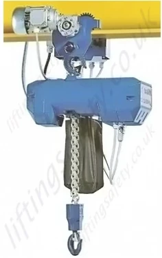 Tractel TRALIFT TE Electric Chain Hoist, 3 phase 400v 3Ph - Range 125kg to 2000kg