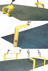 Tractel TOPAL QS / QR / QX Hooks (Lifting Dogs) for Horizontal Plates - Range from 1500kg to 10,000kg