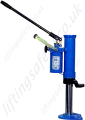 10t Hydrofor Jack Raised   Side View